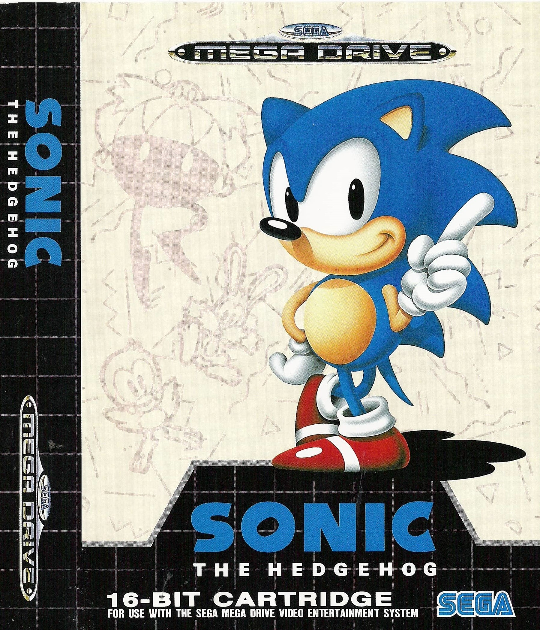 image of game casing for Sonic