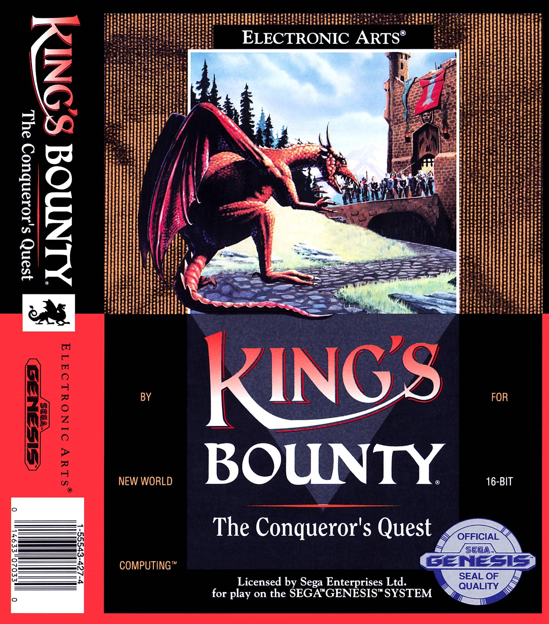 image of game casing for Kings Bounty