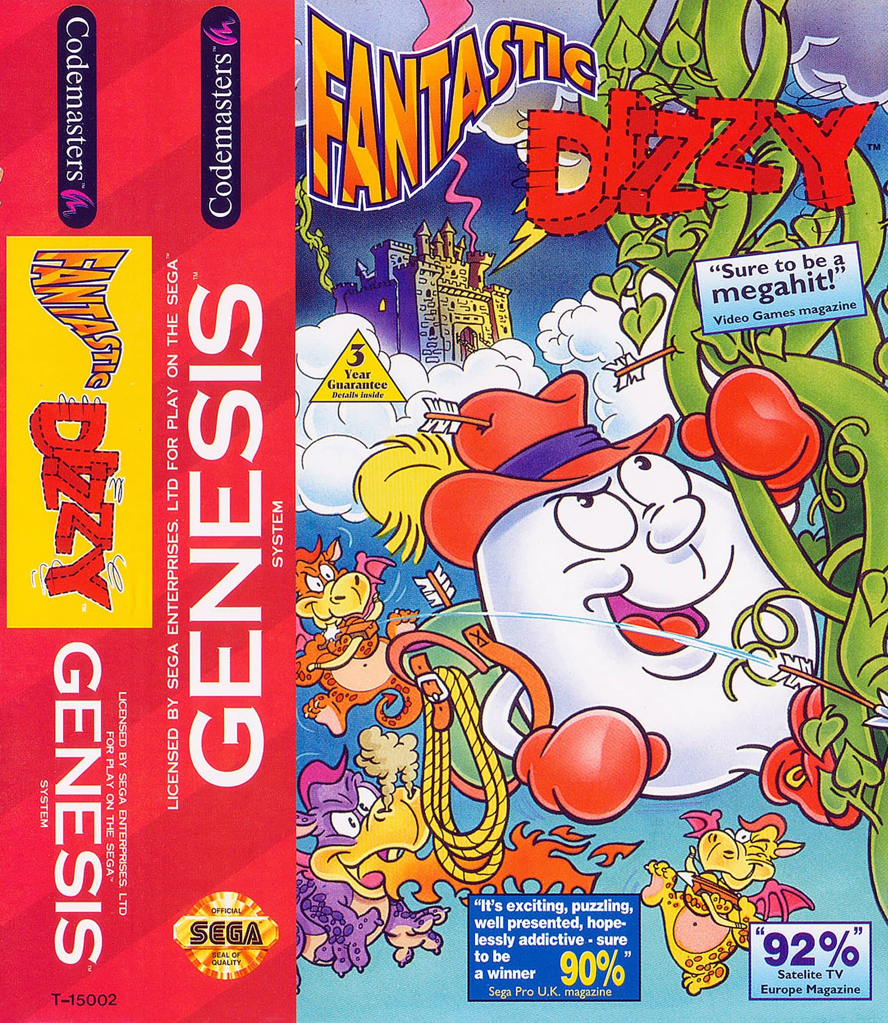 image of game casing for Dizzy