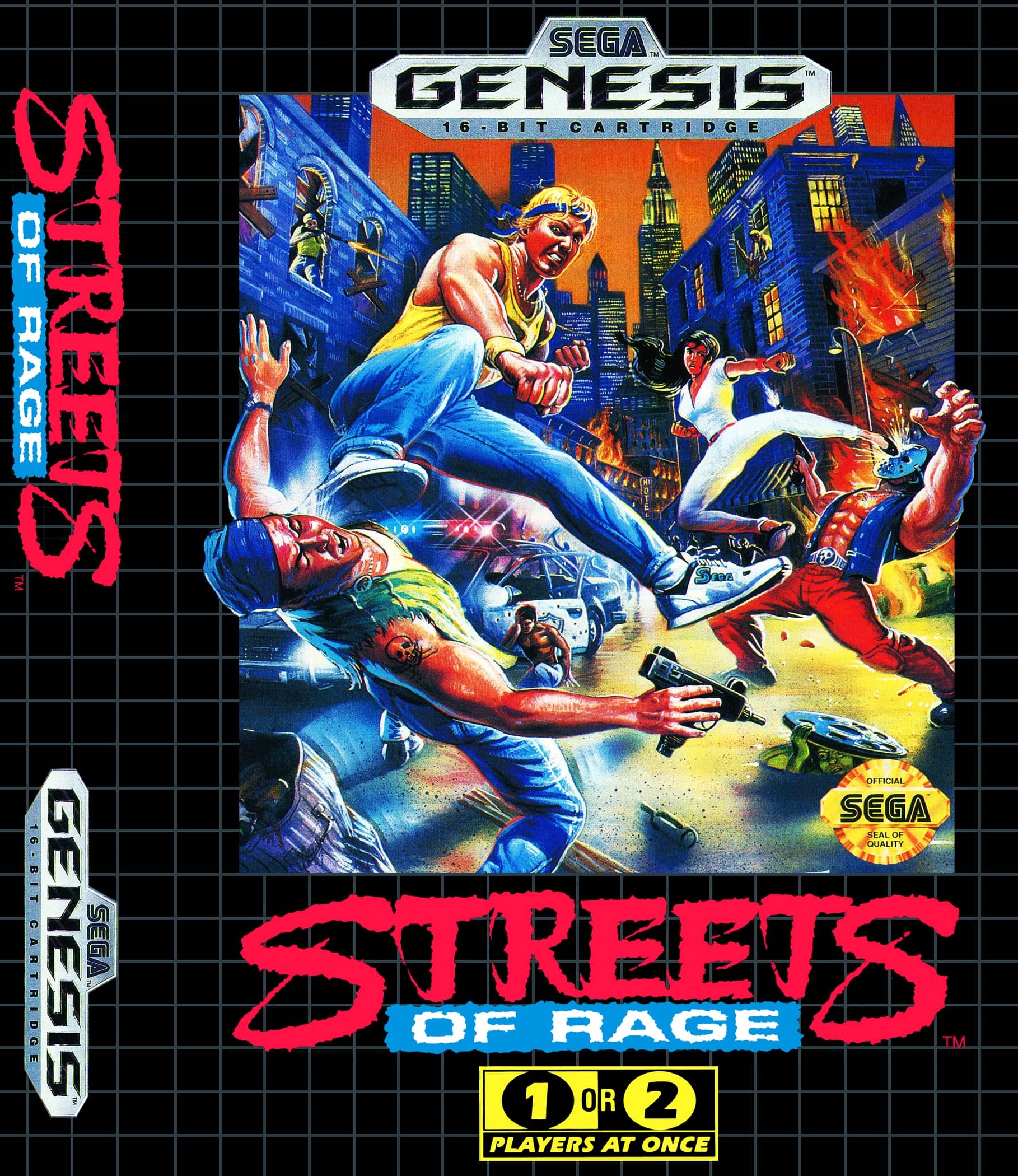 image of game casing for Streets Of Rage