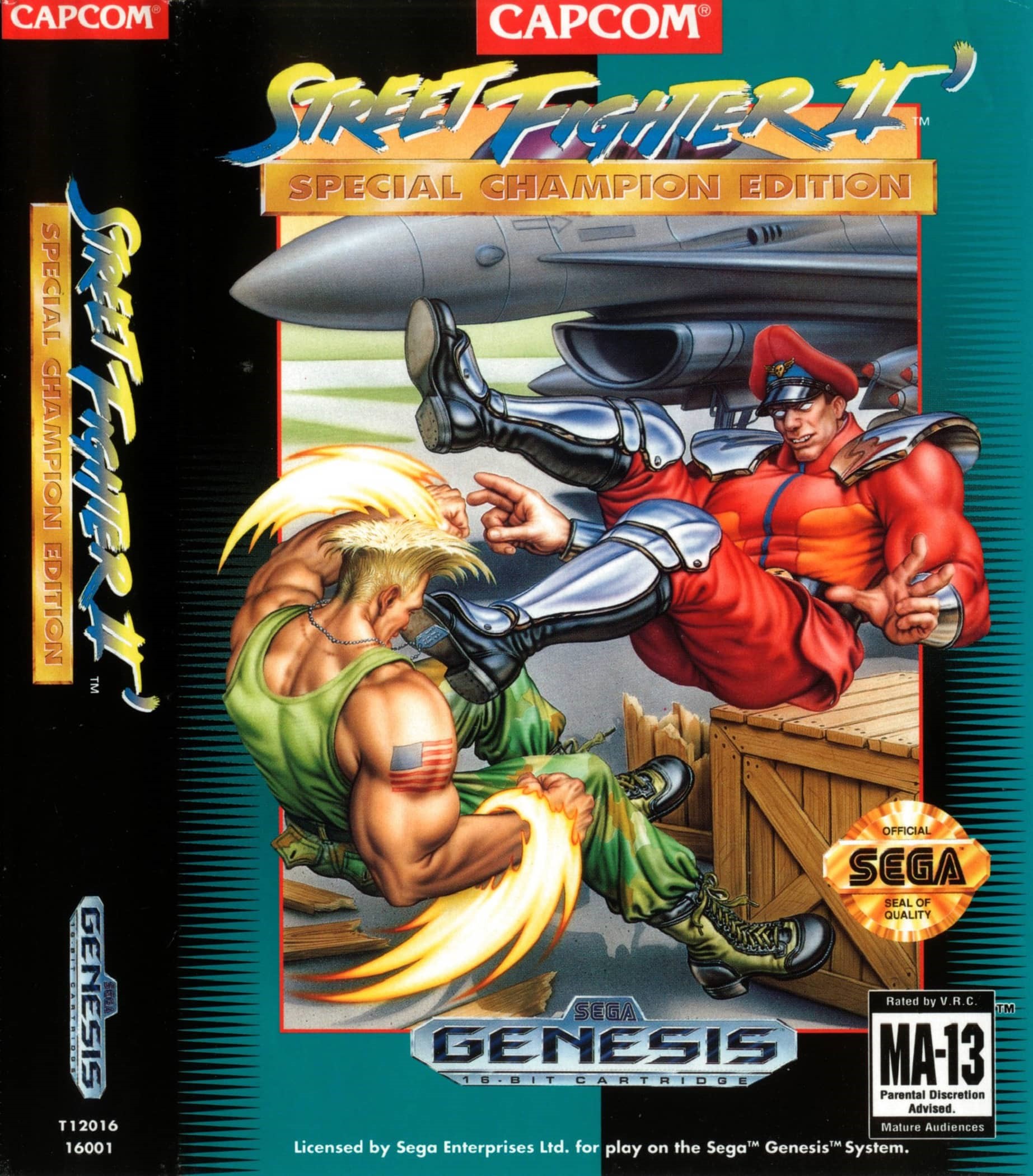 image of game casing for Street Fighter 2 Special