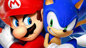 image of Sonic The Hedgehog and Mario